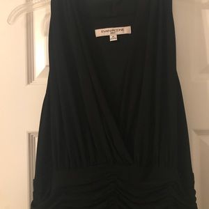 Gorgeous EVAN-PICONE black halter dress, size 14.